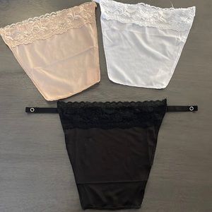 (3) Cami Secret Clip On Camisole